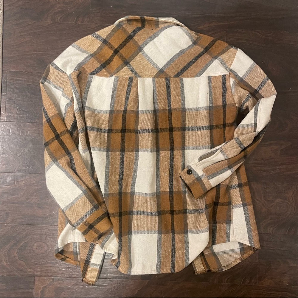 Amazon Beige Shacket - Picture 2 of 3